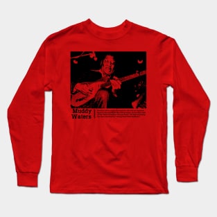 Muddy Waters Blues Long Sleeve T-Shirt